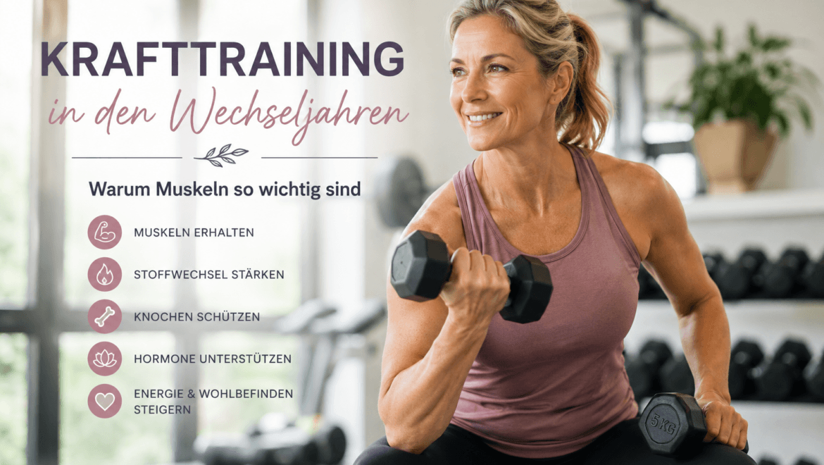 Krafttraining Wechseljahre